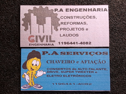 P.A Serviços Chaveiro e Afiação